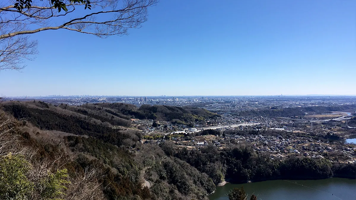 峯の薬師からの展望
