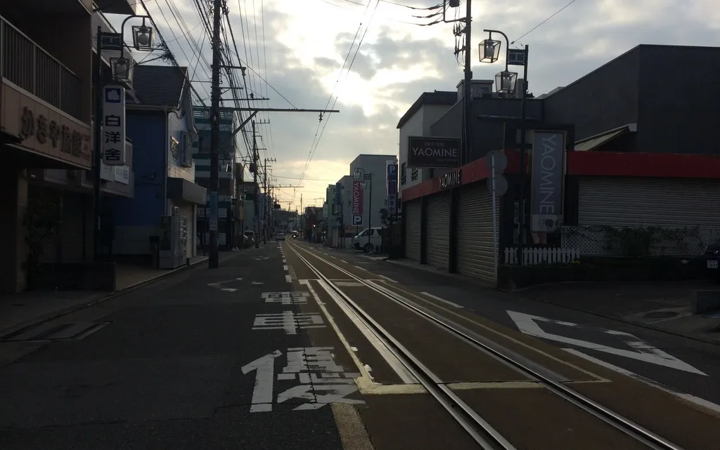 江ノ電の線路