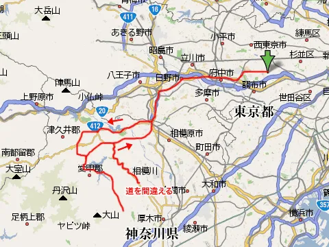 宮ヶ瀬ツーリングコース