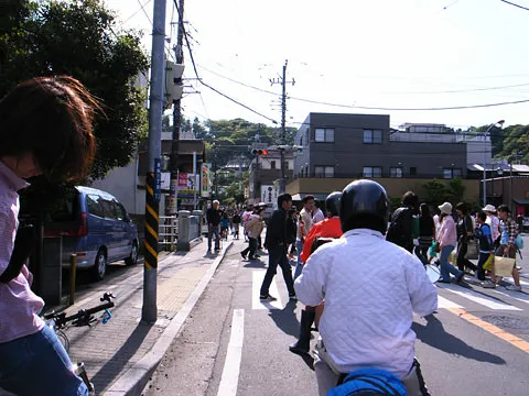 鎌倉、長谷寺入り口 鎌倉、長谷寺入り口
