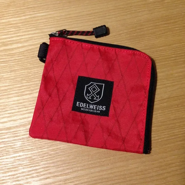 BALLISTICS EDELWEISSのL字ファスナー財布