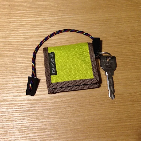 モンベルの小銭入れ