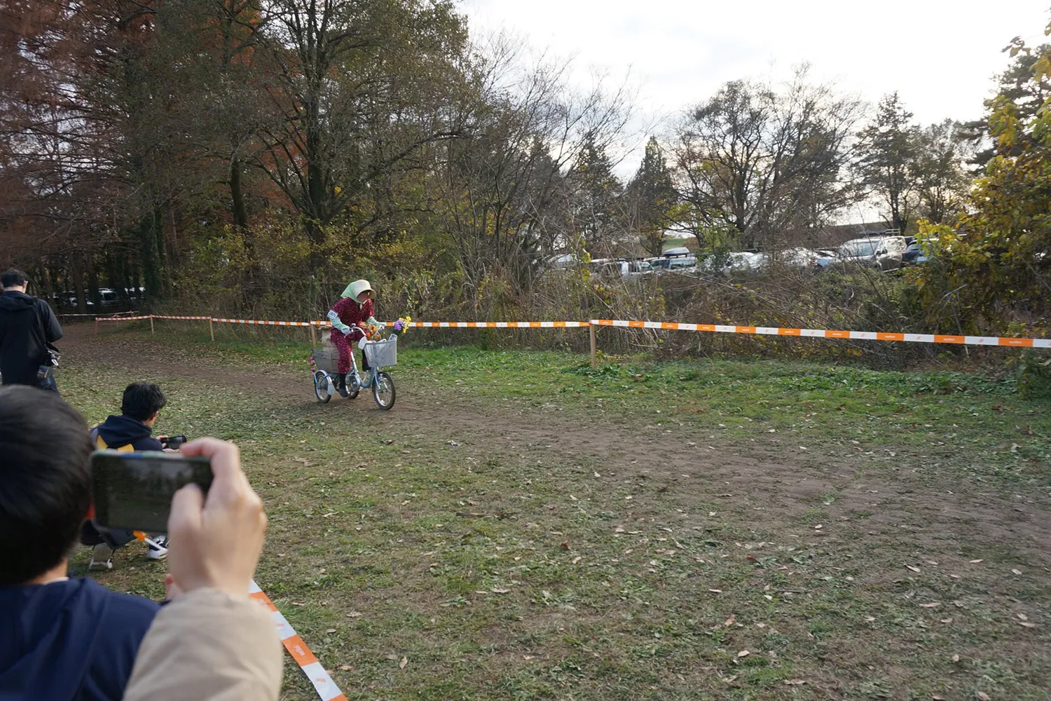 3輪車のおばあちゃん