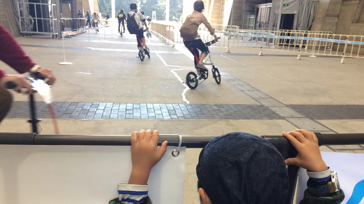 ミニベロ試乗コース