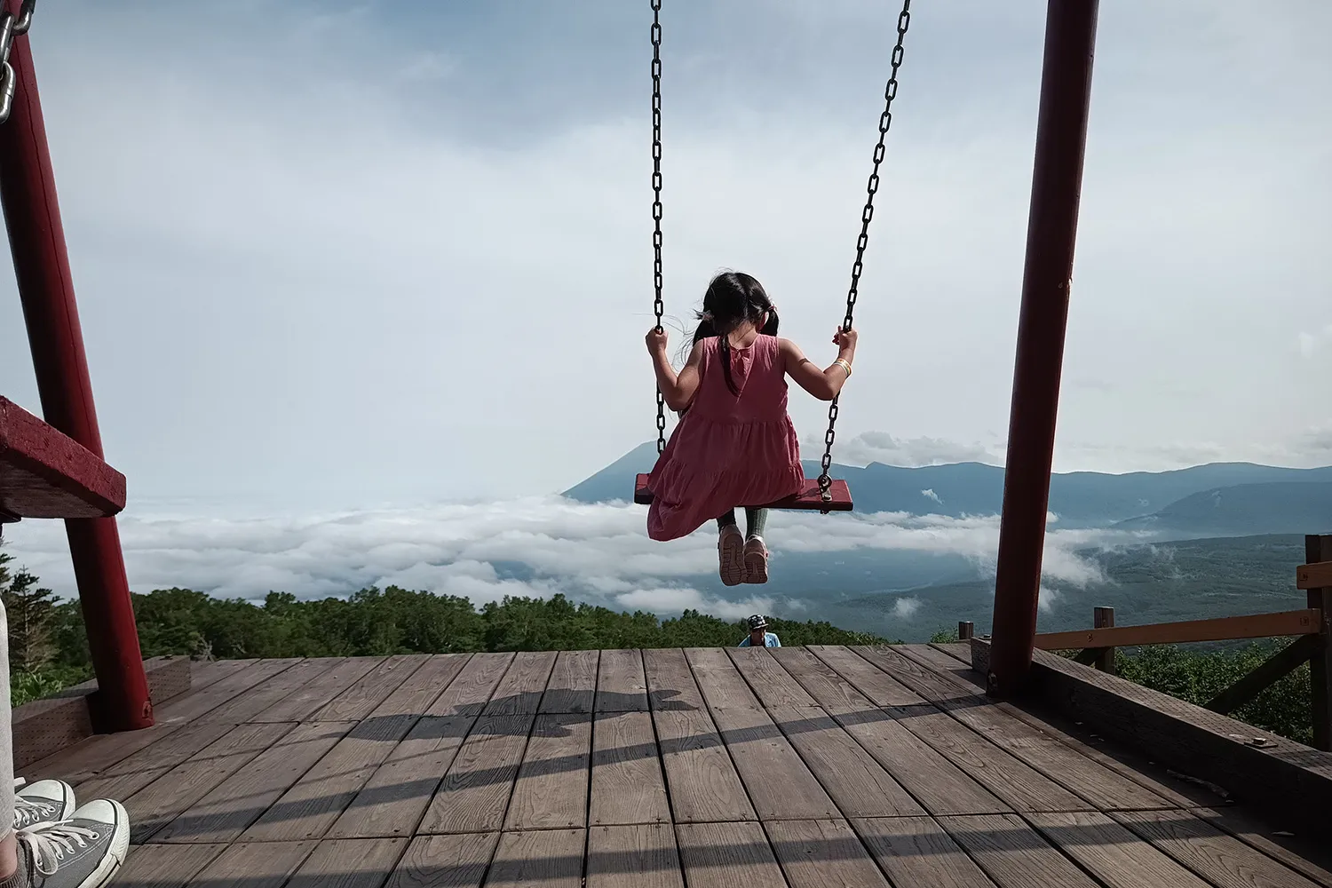 安比の天空ブランコ