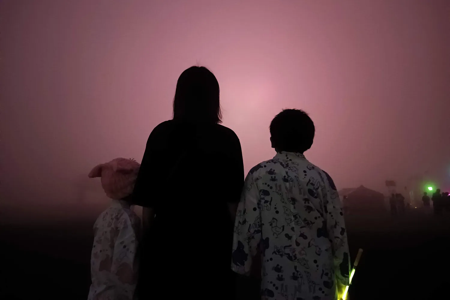 安比高原の花火（失敗の日）