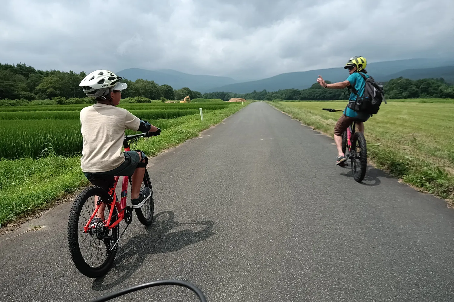 ロッジ クラブマンのMTB半日コース