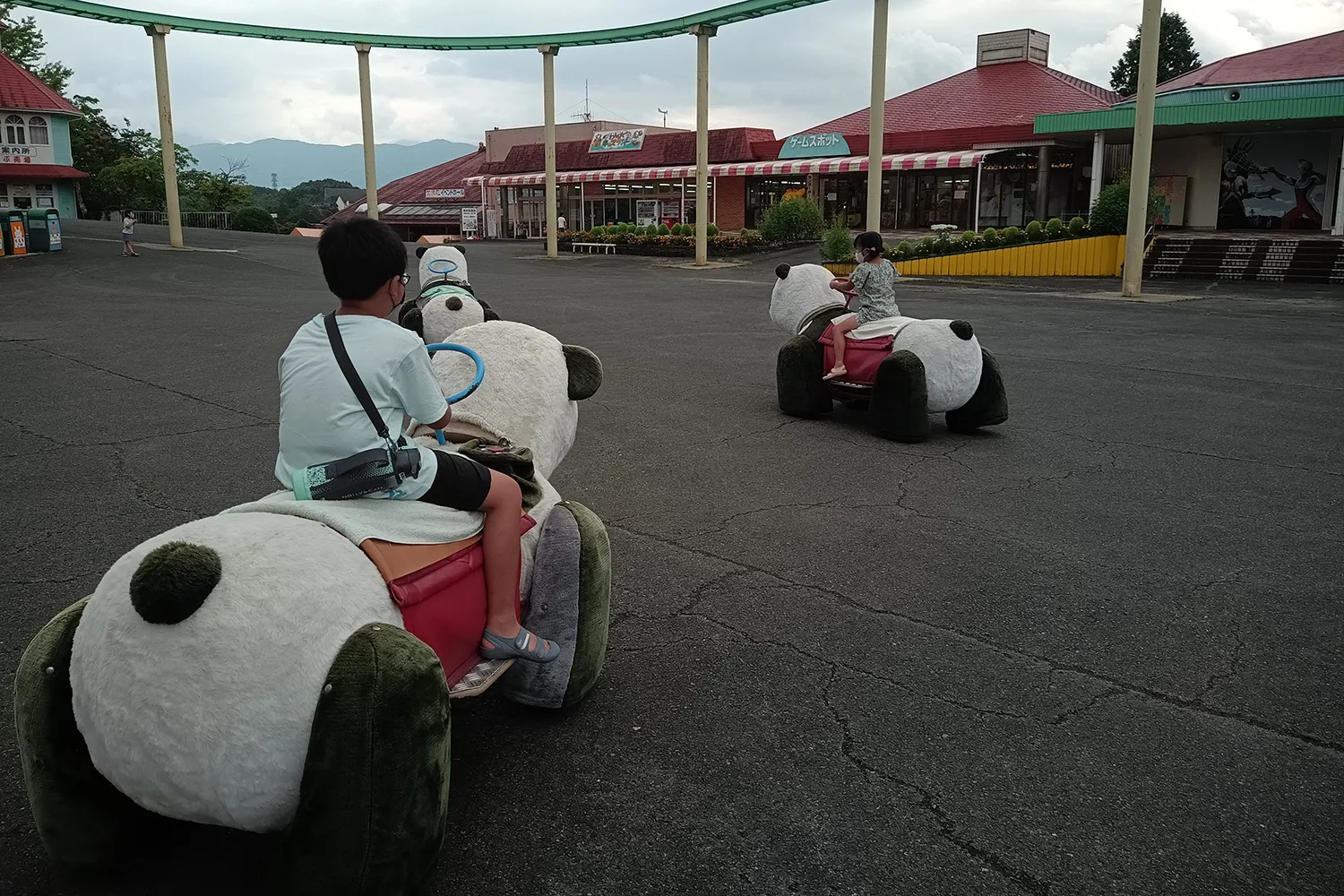 恵那峡ランドのパンダ