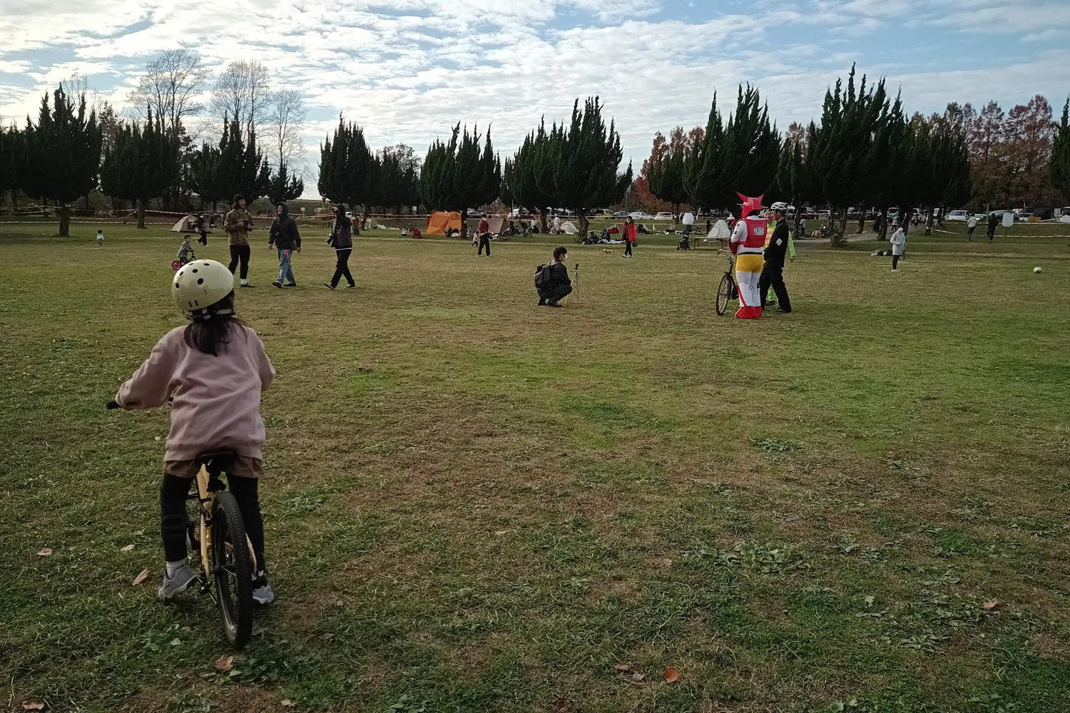 記念撮影中のゲッターロボ