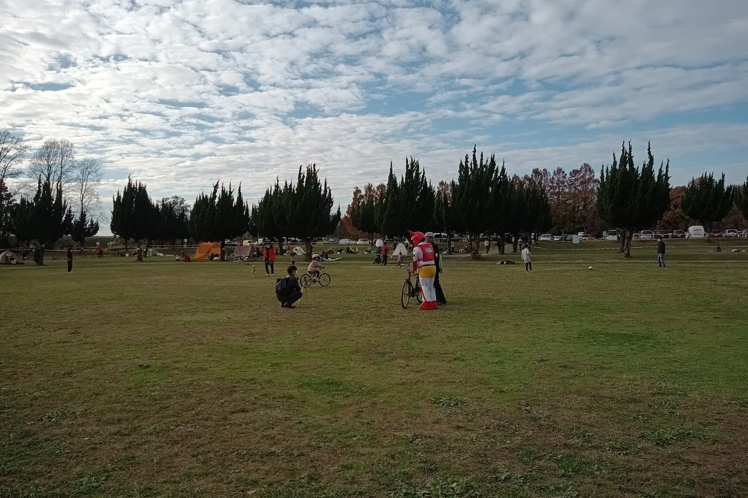 記念撮影中のゲッターロボ