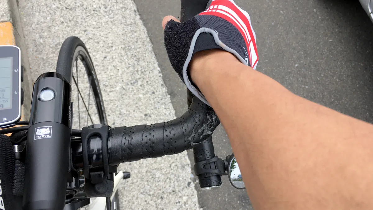 自転車用のミラー