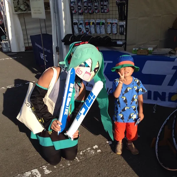 キクミミさんと記念撮影