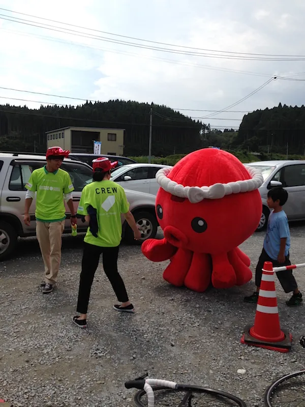 南三陸のゆるキャラ オクトパス君