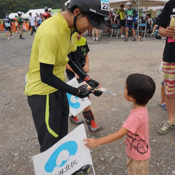 パウンドケーキを子供にあげた
