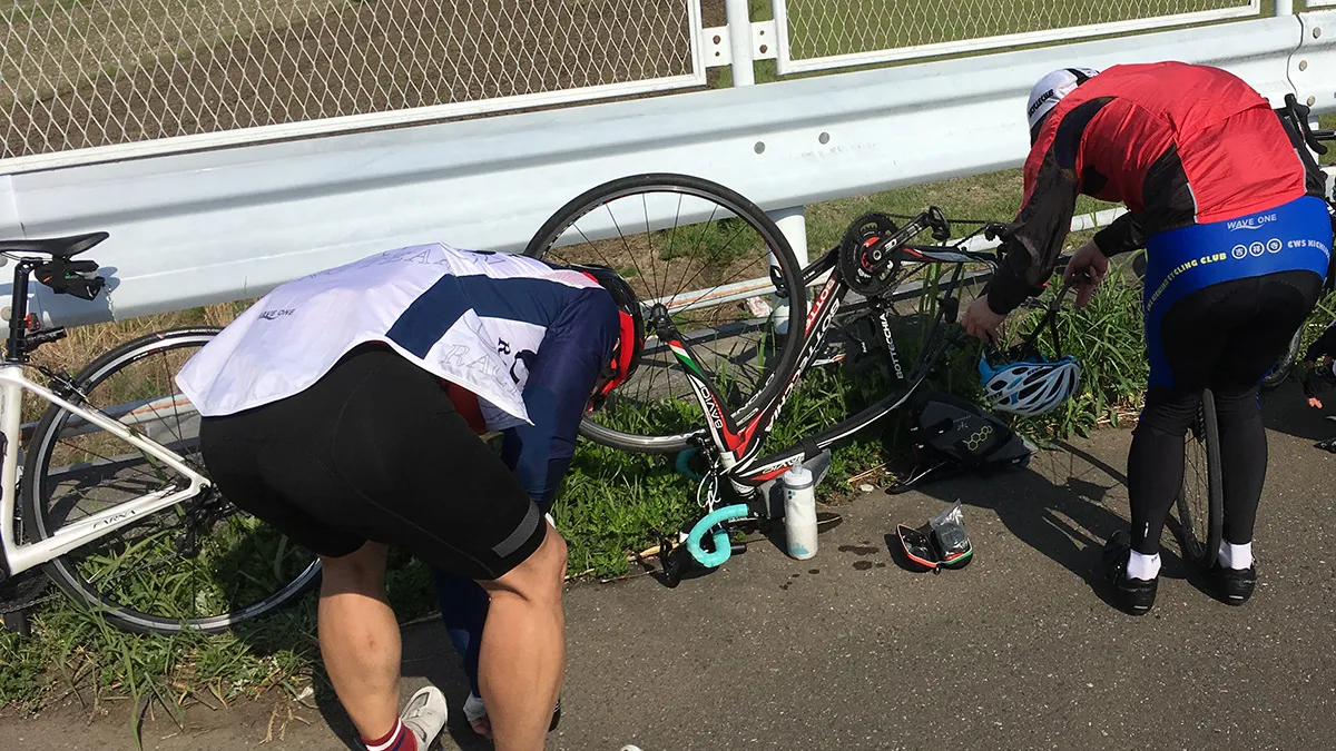 他の人もパンクした