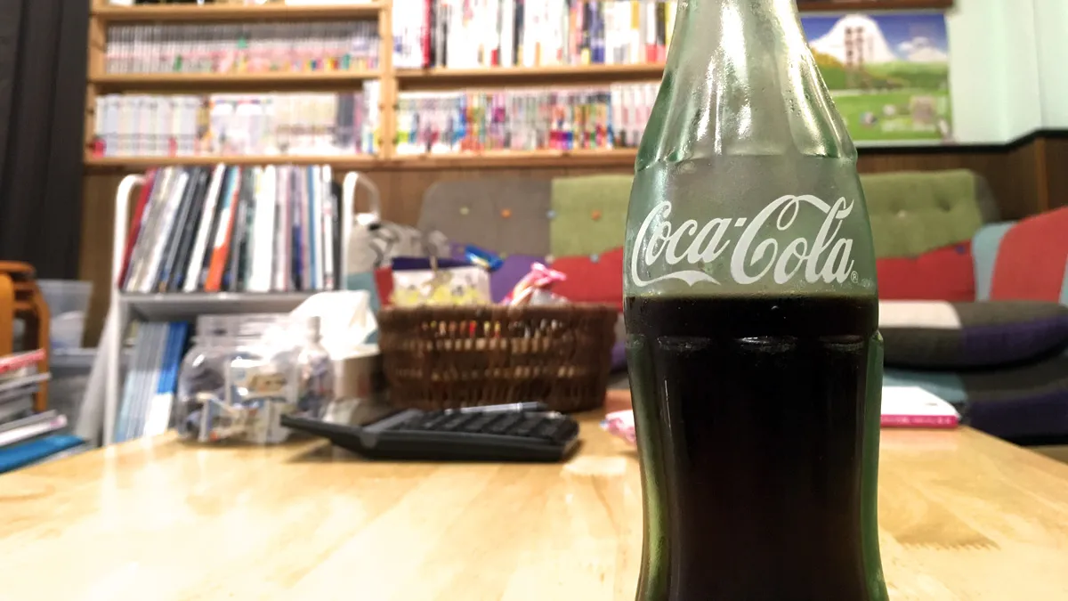 せとしなのサイクル店内の休憩室