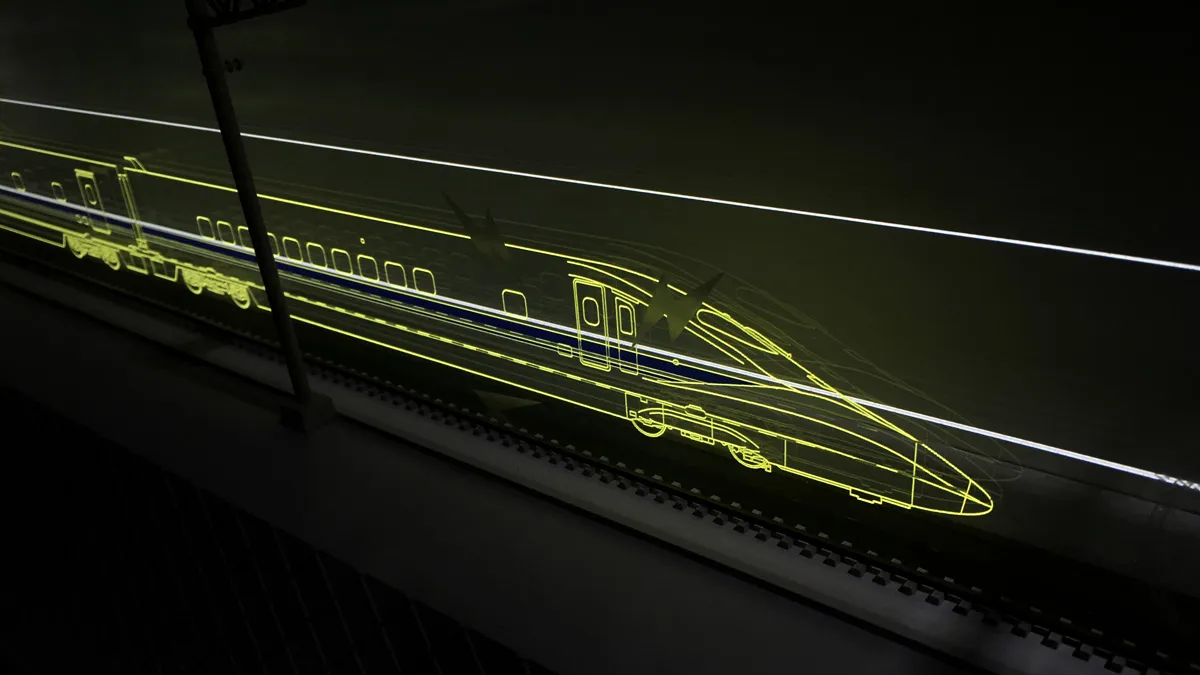 ドクターイエローの展示