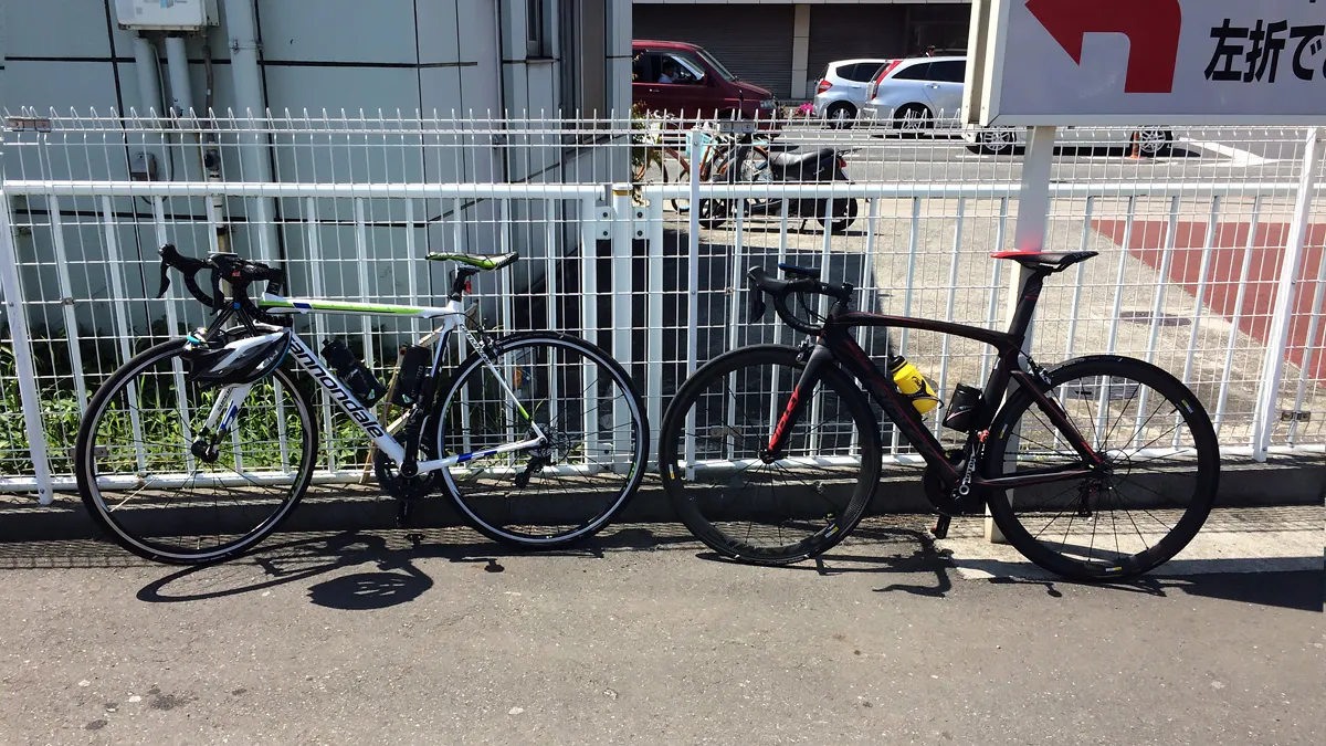 借り物のSUPERSIX EVO と RIDLEY NOAH SL