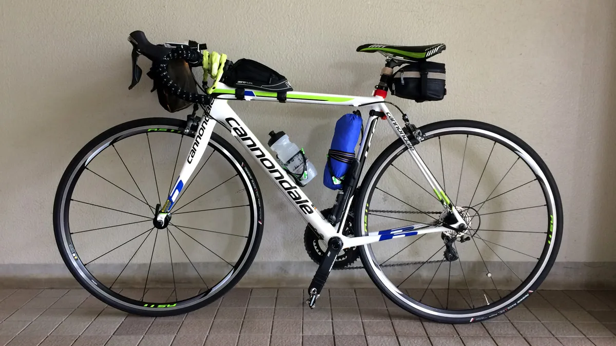 ロングライド仕様の借り物のSUPERSIX EVO