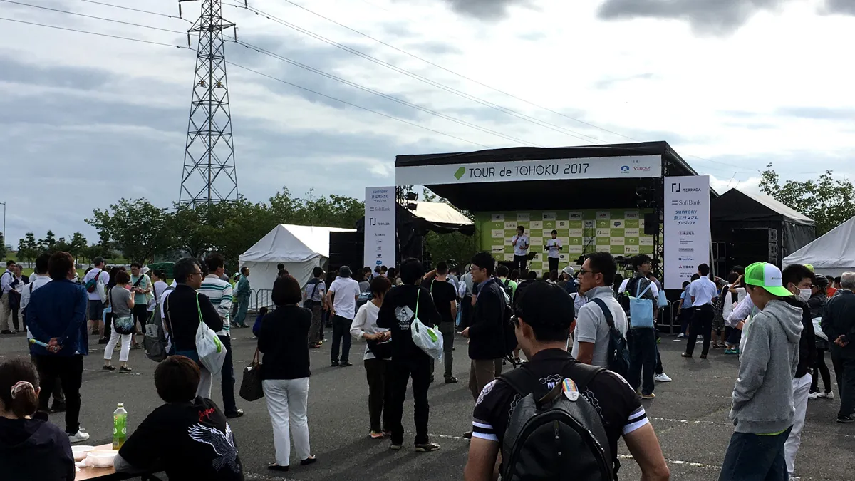 ツールド東北のメインステージ