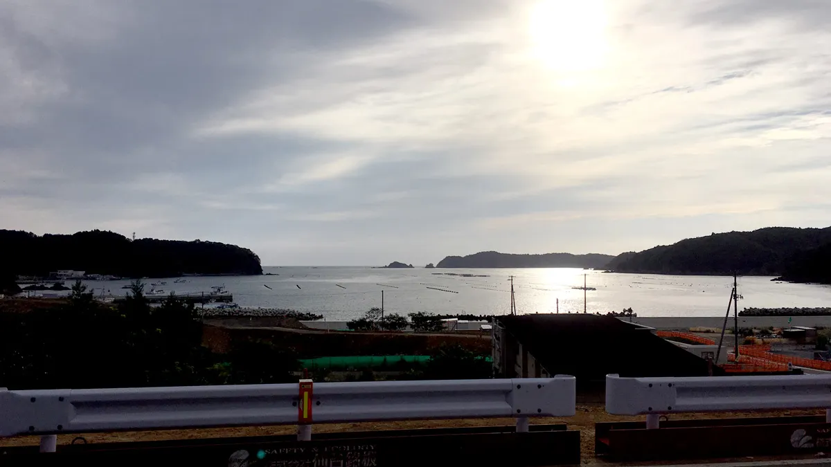 女川〜雄勝間の漁港