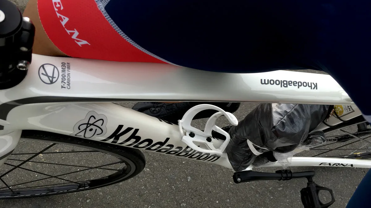 ドリンクボトルを忘れる