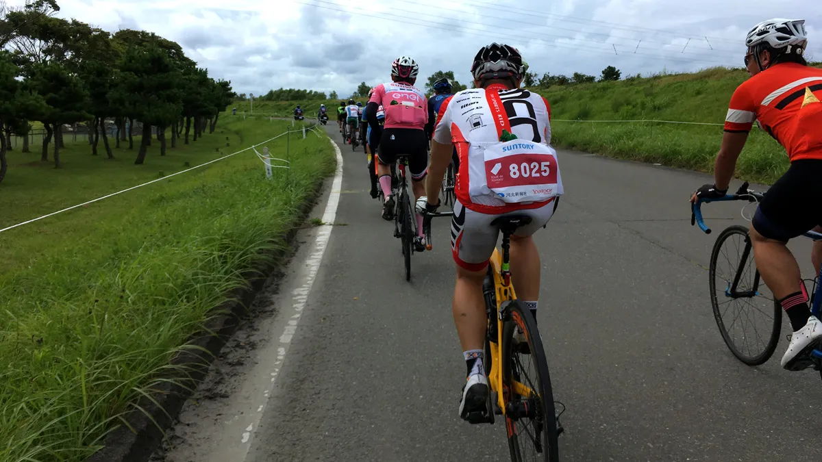 ツールド東北 ゴール目前