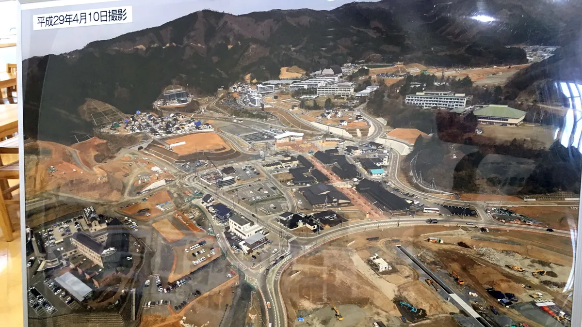 平生29年月10日撮影の女川駅周辺