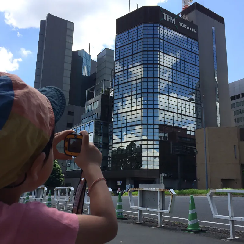 TFM TokyoFMで記念撮影