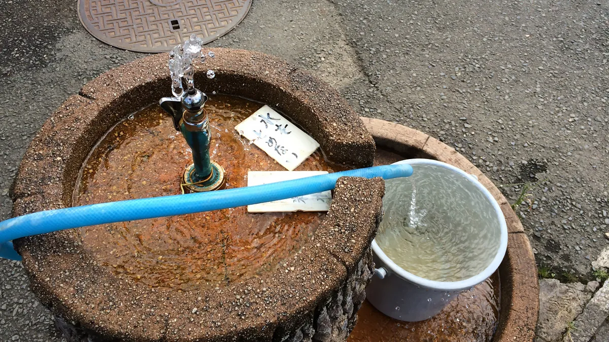潮見公園の水道