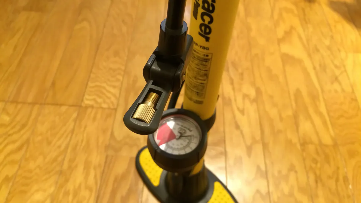 Panaracerのフロアポンプ