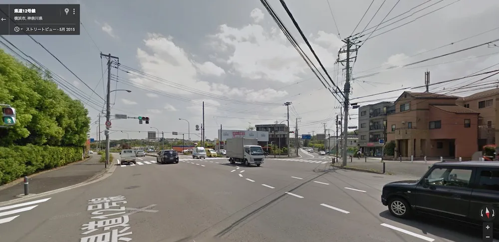 環状4号入口のストビュー