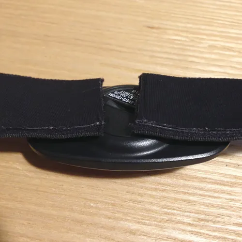 切断したKarada Fit Heart Strap