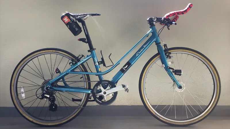 8速34T化した改造ママチャリ