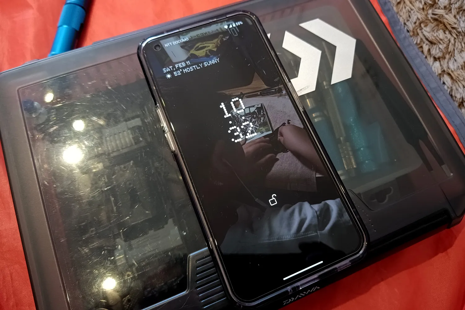 nothing OSの待ち受け