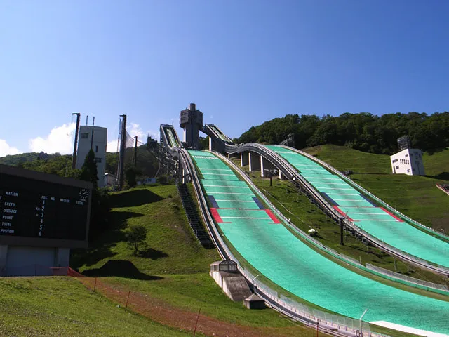 スキージャンプ台 スキージャンプ台