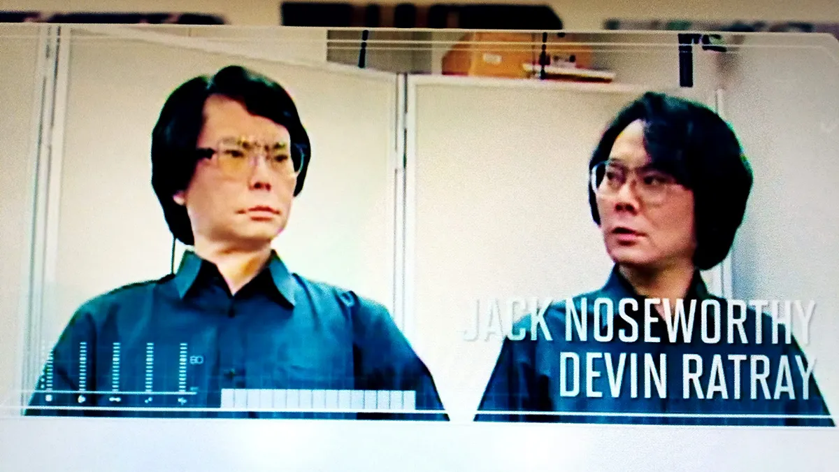 サロゲートのオープニングに登場する石黒教授